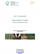 FSC SLIMF eligibility criteria 