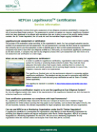 LegalSource certification