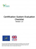 DD-13 Certification System Evaluation Checklist