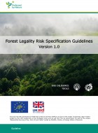 DD-09 Forest Legality Risk Specification Guidelines