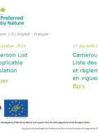 Cameroon list of app legislation