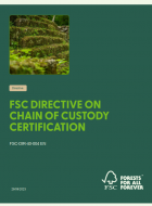 Directive FSC CoC Certification