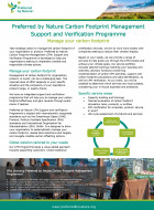 Preferred by Nature Carbon Footprint Support and Verification Programme